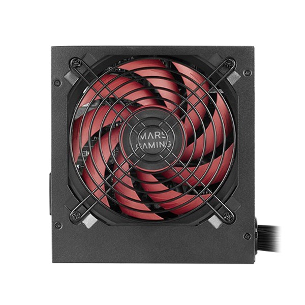 Mars Gaming Psu Mpiii 750W,Maximum Silence With The New Ai-Rpm Technology. 99% Digital Apfc Efficiency, 85% Electrical Efficiency, Extra-Long Black Flat Cables,Black, 12Cm Si Copper Fan