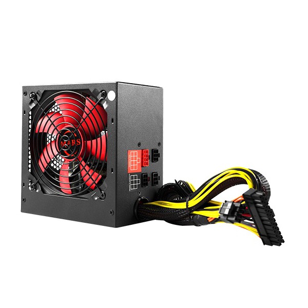 Mars Gaming Psu Mpiii 850W,Maximum Silence With The New Ai-Rpm Technology. 99% Digital Apfc Efficiency, 85% Electrical Efficiency, Extra-Long Black Flat Cables,Black,12Cm Si Copper Fan