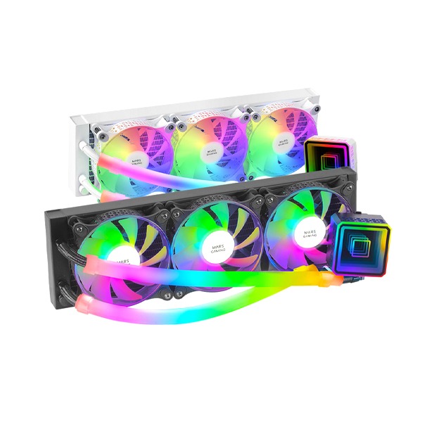 Mars Gaming Ml-Ultra360W Watercooling Aio, Full Argb, Argb Tubes, Infinity Mirror, 650W Tdp