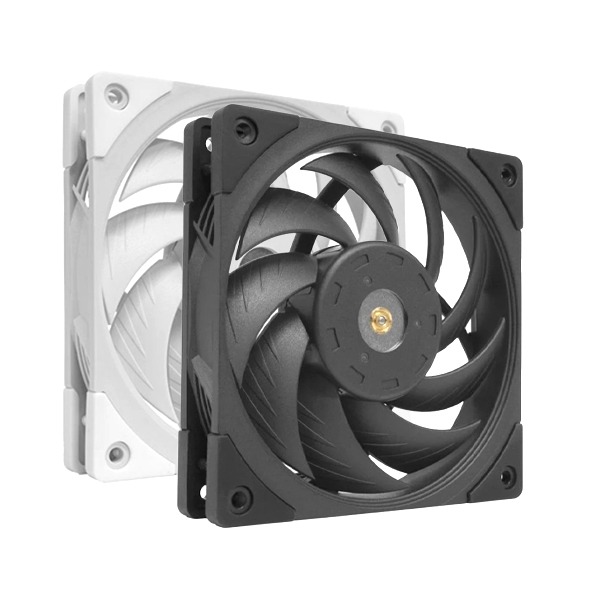 Mars Gaming Mf-Nc, Fdb Copper 120Mm Ultrasilent Professional Pwm Fan, Hybrid Blades