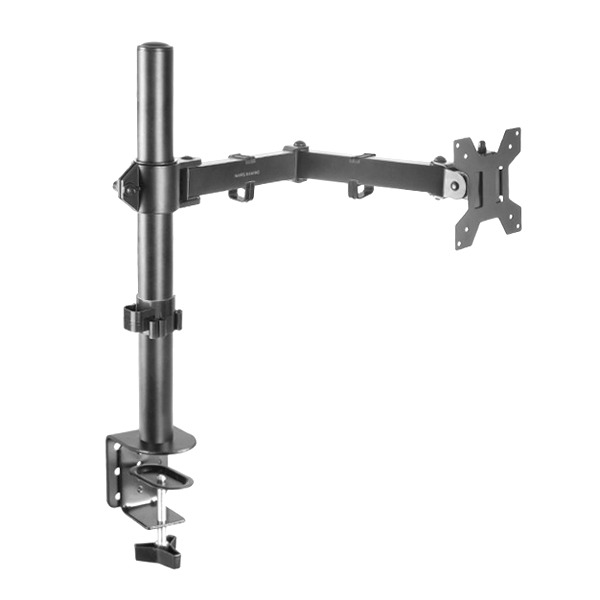 Mars Gaming Marm1, Monitor Arm For Up To 32" Screens, Articulated And Height Adjustable, Black