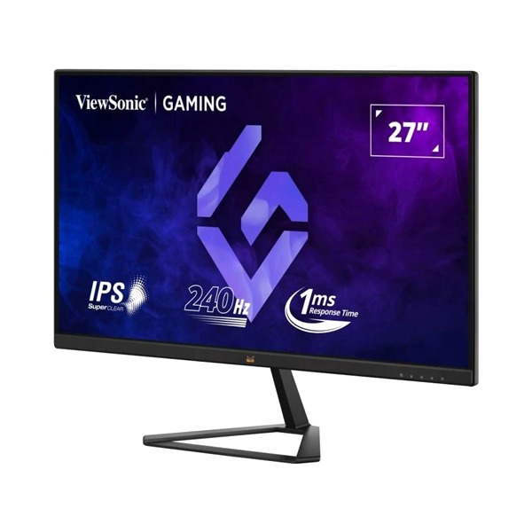 ViewSonic VX2779A-HD-PRO 27''Full HD Gaming Monitor | 1ms Response time | Static Contrast Ratio 1000, 1(typ) |Blue Light Filter | Backlight life 30000 hrs | Flat | Flicker Free | 180 Hz| Resolution:1920x1080 | PC Operating System: MAC/Windows | 1 Audio Out| 2 HDMI |1 Display Port
