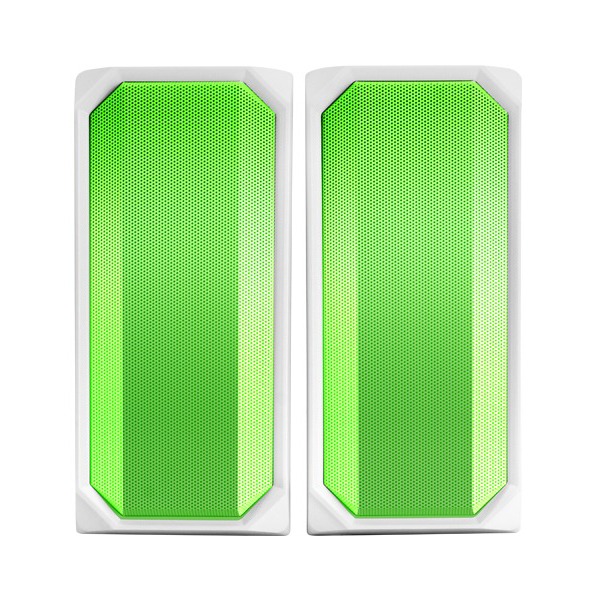 Mars Gaming Msrgb Speakers 15W Usb, Jack+Bluetooth 5.0, Cbox, Dynamic Rgb, White