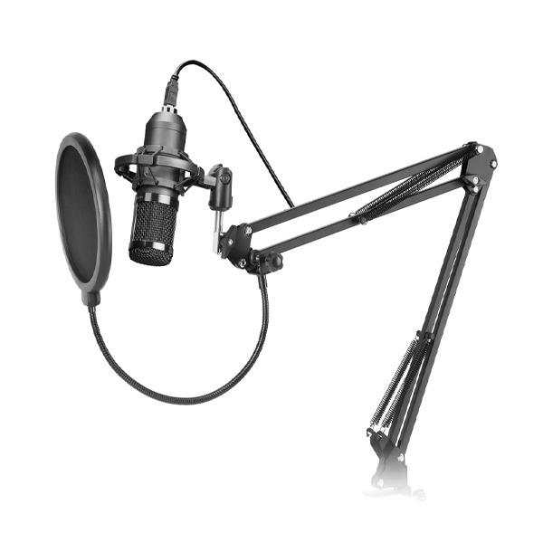 Mars Gaming Mmicpro Ultra-High Def Microphone, 192Khz, Arm, Antivib+Pop, Usb