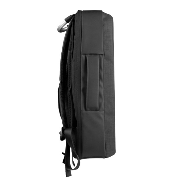 Mars Gaming Mb2 Professional Bag, Up To 17.3" Laptop, Double Function Backpack + Briefcase, External Usb Port, Tsa Security Lock, Anti-Theft, Waterproof, Tablet Support, Cushion System, Bottle Pocket, 180º Open System