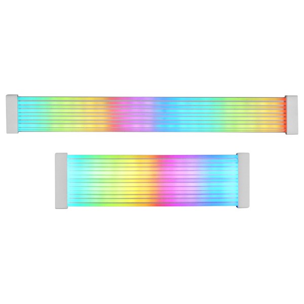 Mars Gaming Mca-16X, Argb Led Strip 16Pin (8+8) Power Supply Cable, High-End Silicon Single Layer Cable With Side Light Strip