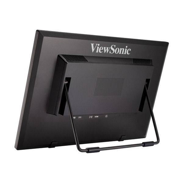 ViewSonic Monitor TD1630-3 16’’ 10-Point Touch Screen Monitor| TN Technology | WXGA | Static Contrast Ratio 500, 1(typ) | Response Time 12ms | Backlight life 15000 hrs | Flat | Built-in Speakers | Flicker-Free | Blue Light Filter | 1 Year Warranty |60 Hz |Resolution:1366x768 |PC Operating System: MAC/Windows |1 VGA | 1 USB Type B | 1 Audio In | 1 HDMI