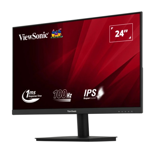 ViewSonic VA240-H 24'' Full HD Monitor | 1ms Response time | Static Contrast Ratio 1000, 1(typ) | Blue Light Filter | Backlight life 30000 hrs| Flat | Flicker Free|100 Hz | Resolution: 1920x1080| PC Operating System: MAC/Windows | 1 VGA | 1 HDMI