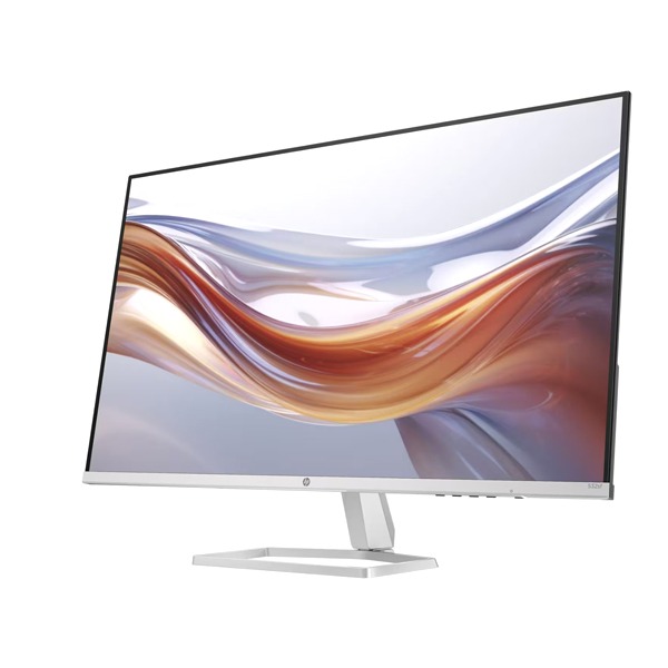 HP Series 5 31.5''ย 24'' FHD Monitor 532fs |7ms GTG Response Time |Resolution: 1920x1080| Black|100 Hz | Tilt, Height Adjustable, Anti-Glare|ย Contrast Ratio:3000:1| 2 HDMI |1 VGA| 1 Display Port|HDCP via HDMI