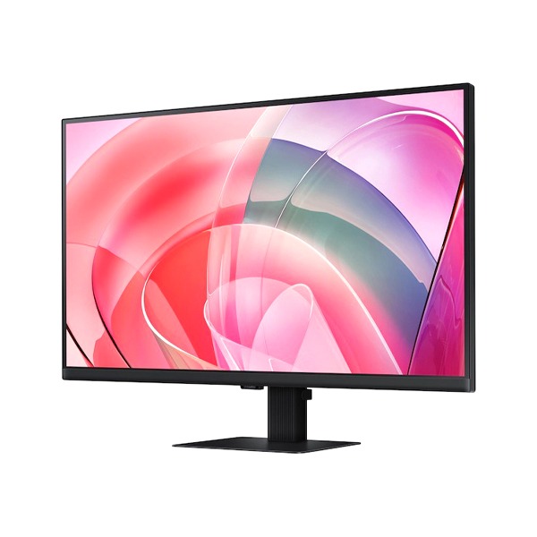 Samsung ViewFinity 27'' S7 S70D G3 | UHD Flat Business Monitor |5ms Response Time| Resolution: 3840x2160| Black| Eye Saver mode and Flicker Free Technology| 60 Hz | Contrast Ratio:1000:1| 1 HDMI|1 Display Port| 1 Audio Out| 1 USB HUB | Height Adjustable Stand
