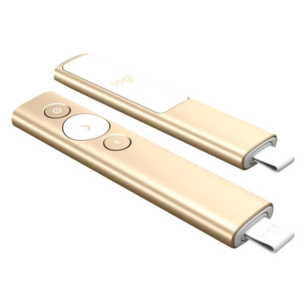 Logitech Spotlight Advanced Bluetooth Wireless Professional Presenter GOLD