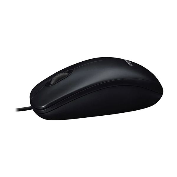 Logitech Wired Mouse USB M90 Black