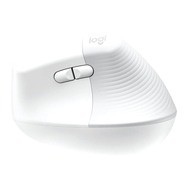 Logitech Wireless Mouse Lift Vertical Ergonomic - Pale Gray