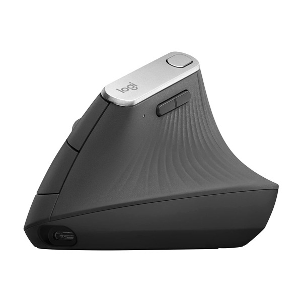 Logitech Wireless/Bluetooth MX Vertical Advanced Ergonomic Rechargeable 6Buttons Graphite