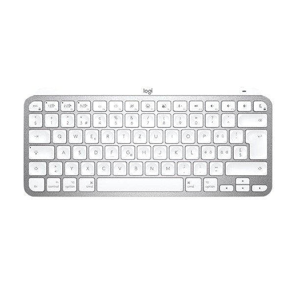 Logitech Wireless Keyboard Mx Keys Mini Minimalist Illuminated MAC Grey