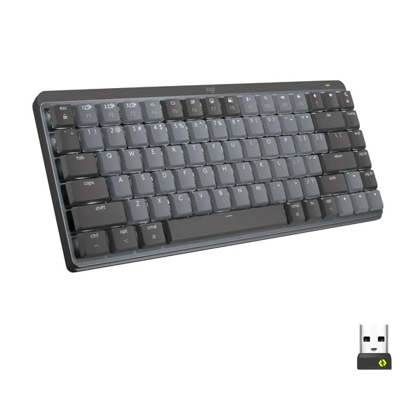 Logitech MX Mechanical Mini Bluetooth Wireless Keyboard Metal Graphite En