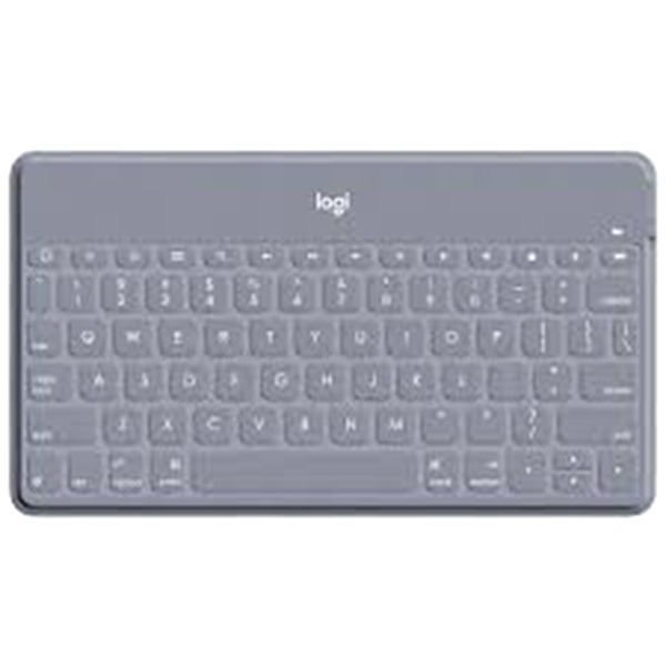 Logitech Keys-To-Go Bluetooth Keyboard Ultra Slim Classic Grey