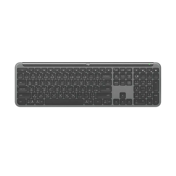 Logitech Signature Slim K950 Bluetooth Wireless Keyboard Switch Typing Between Devices GRAPHITE En/Ar