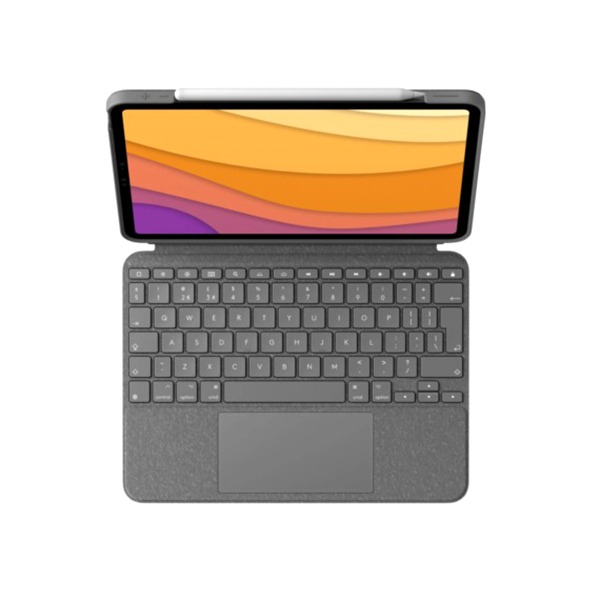Logitech Combo Touch Case for iPad Air 11&13-inch (M2&M3) and 5th gen Oxford Grey En/Ar