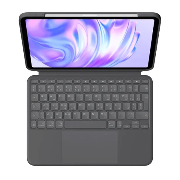 Logitech Combo Touch Case for iPad Pro 13-inch (M4), GRAPHITE En/Ar