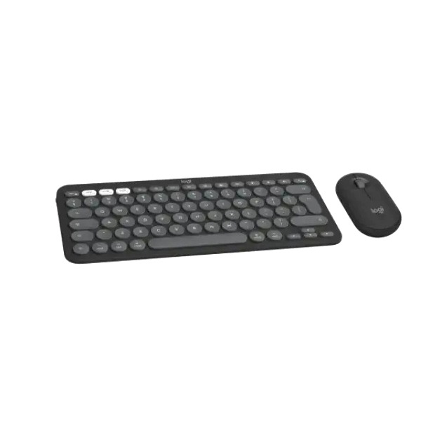 Logitech Wireless Combo MK380s Pebble 2 Graphite (Ara)