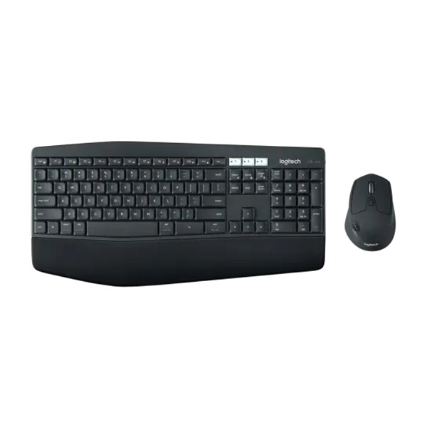 Logitech Wireless/Bluetooth MK850 Three Devices Logi Options+ | Mouse 8 Buttons