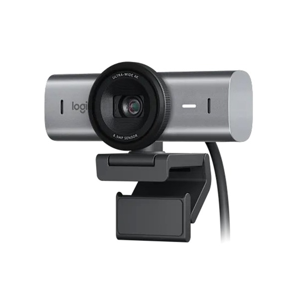 Logitech Webcam MX BRIO 4K Ultra HD Pale Grey