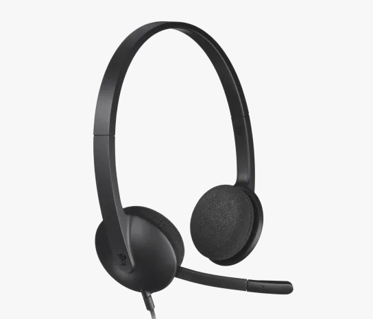 Logitech Headset Wired H151 Audio Jack Connection