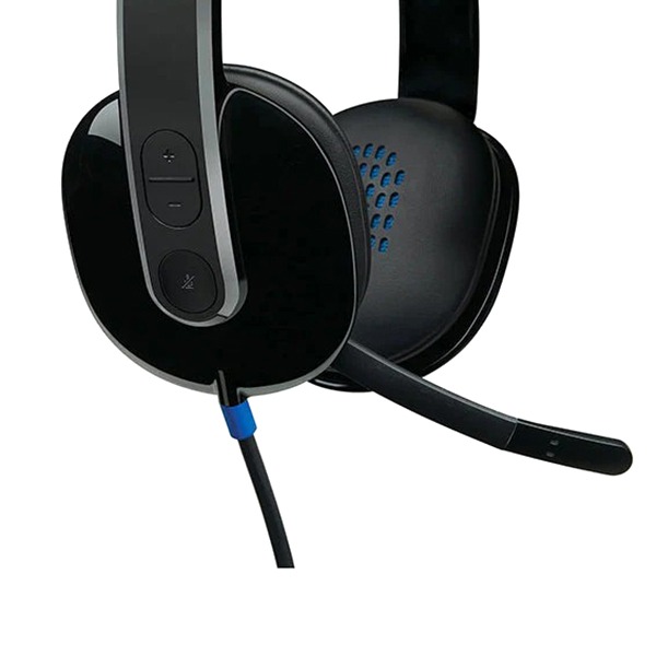 Logitech Headset Wired H540 USB with Noise-Canceling Mic ON-EAR Controls