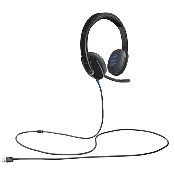 Logitech Headset Wired H540 USB with Noise-Canceling Mic ON-EAR Controls