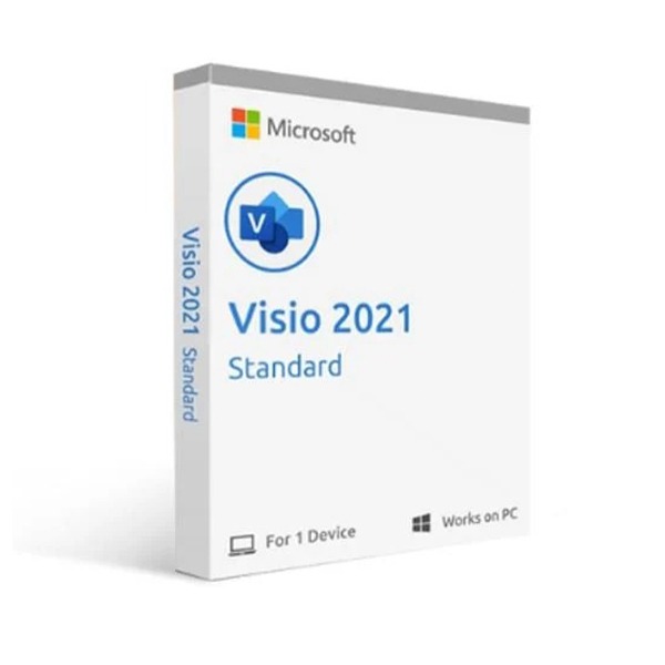 Visio Standard 2021 - 1 License