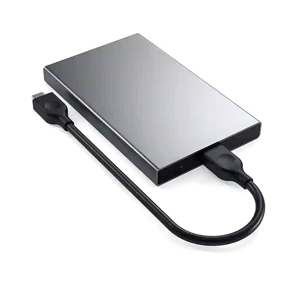 Satechi USB-C External 2.5" HDD/SSD Enclosure Space Gray