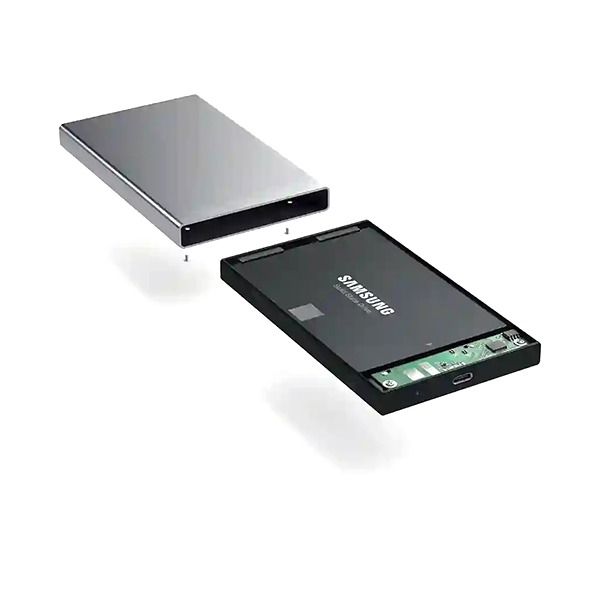 Satechi USB-C External 2.5" HDD/SSD Enclosure Space Gray