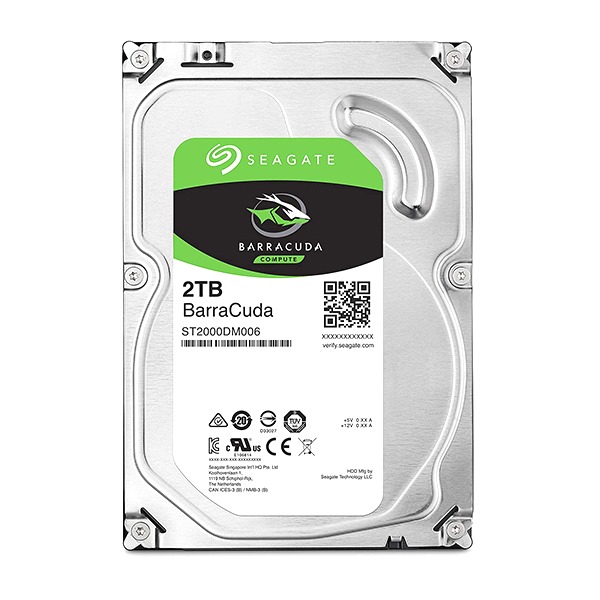 Seagate 2TB BARRACUDA 3.5"