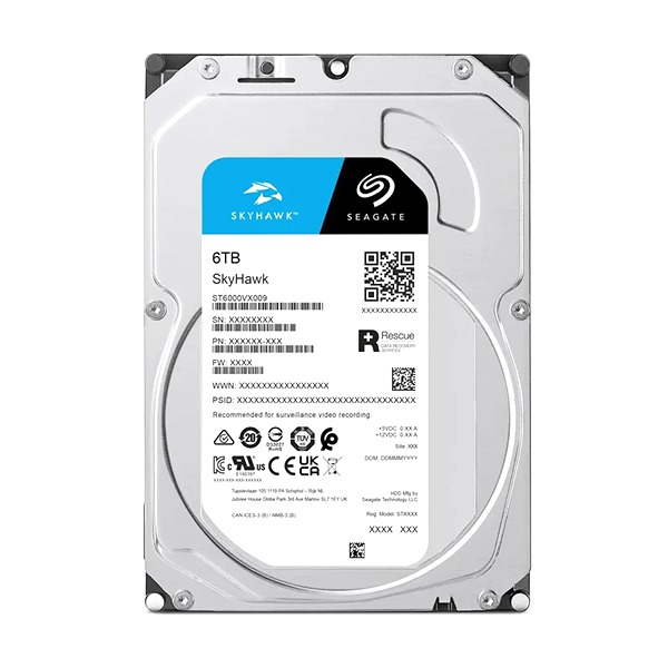 Seagate Skyhawk 6TB 5400RPM 256MB