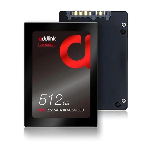 Addlink 512GB SSD 2.5 INCH SATA III 6Gb/s (Up to R:500 , W:450)