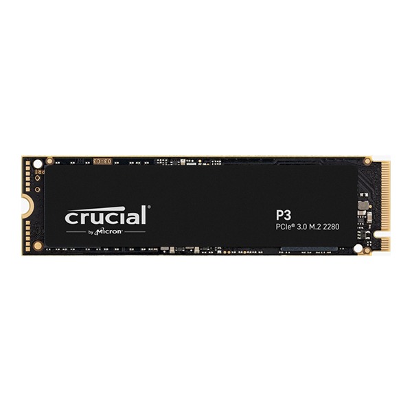 Crucial P3 500GB NVME M.2 SSD 2280