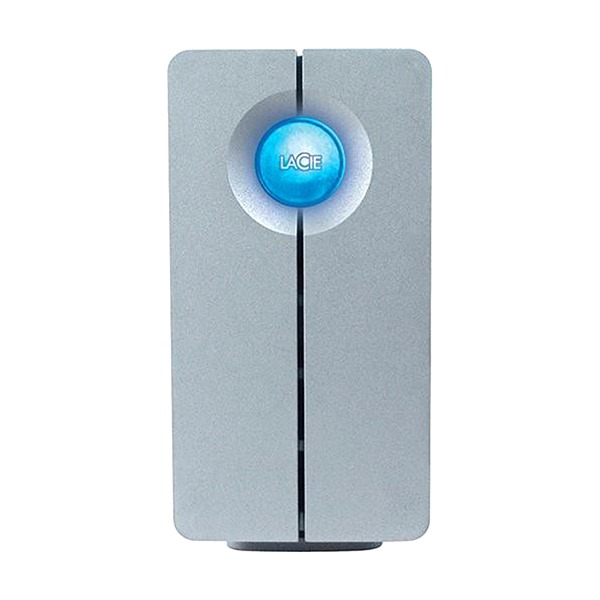 Lacie 2 TB 2 Big Quadra Used,External Desktop Drive, Raid0, eSATAII, USBA, FW800, FW400, Metal