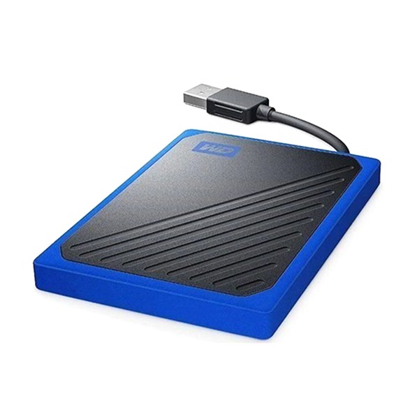 WD 500GB Plastic shock-resistant USB 3.1 Gen-1 Type-A Bus Powered 1.8"