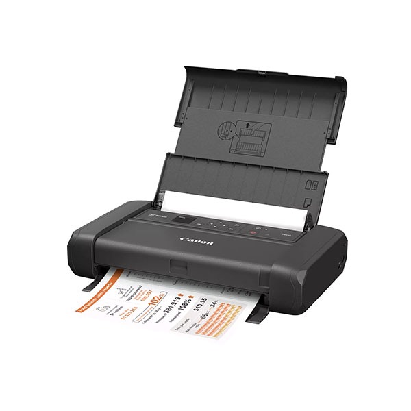 Canon TR150 Portable Color Printer, Print only, WIFI, 9ppm Black, 5.5 ppm Color