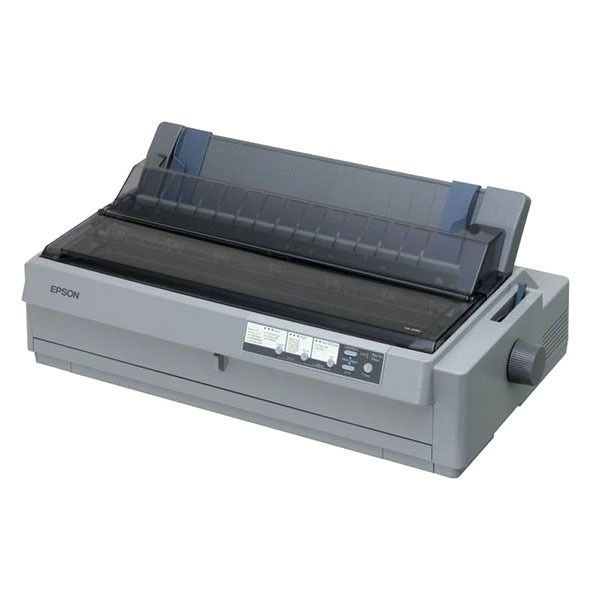 Epson LQ-2190 Dot Matrix Printer 24 Pins, 136 Columns, Original + 5 Copies, 547 cps in HSD (10 cpi), Connectivity: Parallel, USB and Serial interface