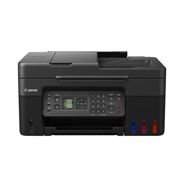 Canon PIXMA G4470 Tank Printer 4in1 Print, Scan, Copy, Fax,11ppm Black,6ppm Color, WiFi, ADF, Cloud Link, Apple AirPrint, Mopria (Android)