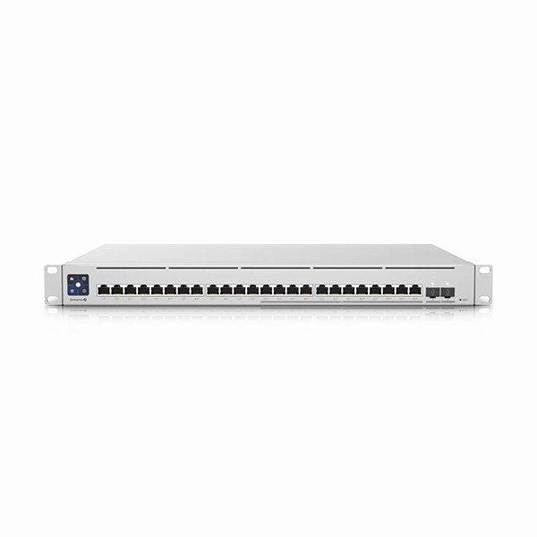 Ubiquiti Enterprise 24-Port, Layer 3 Switch, 12-GbE PoE+, 12-GbE PoE+ (2.5G), 2-SFP+ (10G)