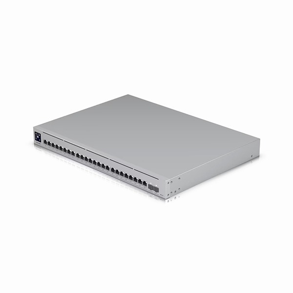 Ubiquiti Enterprise 24-Port, Layer 3 Switch, 12-GbE PoE+, 12-GbE PoE+ (2.5G), 2-SFP+ (10G)