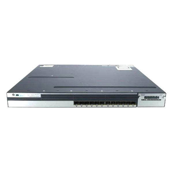 Cisco Catalyst WS-C3750X-12S-E 12-Port Gigabyte SFP Ipservice Managed Switch