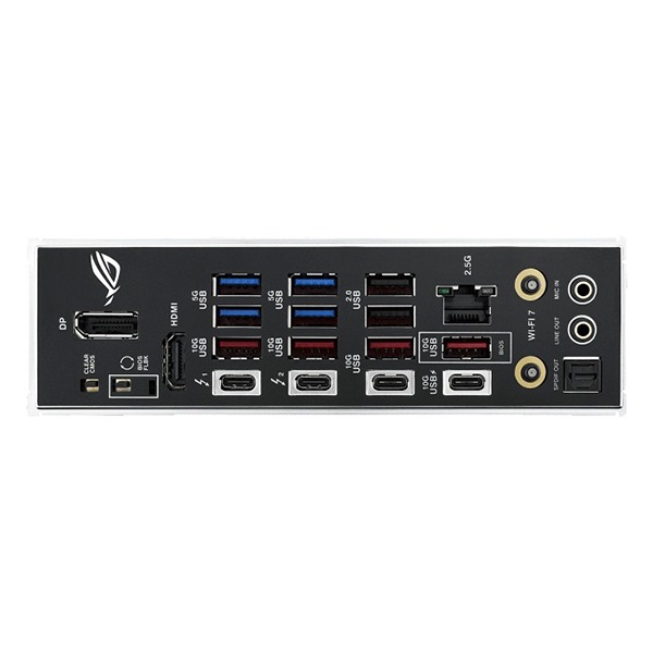 ASUS ROG STRIX Z890-F GAMING WIFI Premium ATX motherboard, Intel LGA 1851 socket, DDR5 support up to 9066+ MT/s, PCIe 5.0, Wi-Fi 7, Thunderbolt™ 4