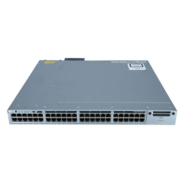 Cisco WS-C3850-48F-L 48 Port PoE+ Gigabit Ethernet Switch