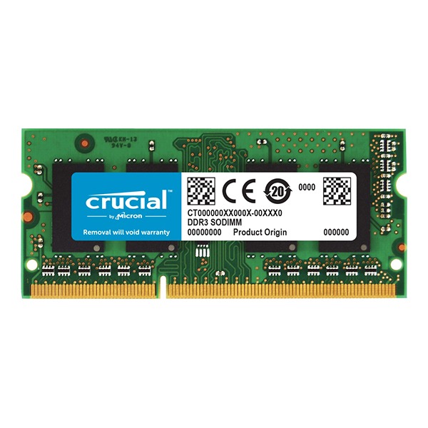 Crucial 8GB DDR3 1600 SODIMM