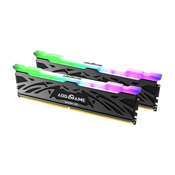 Addlink 16GBx2(32GB Kit) DDR5 5600MT/s CL40 RGB Unbuffered DIMM 288Pin With Heatsink Black