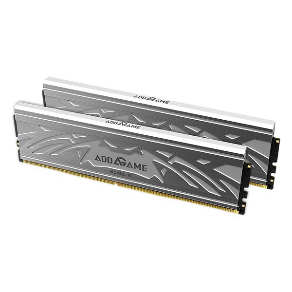 Addlink RAM 32GB(16GBx2 Kit) DDR5 6400MT/s CL38 RGB UDIMM 288Pin With Heatsink (Silver)